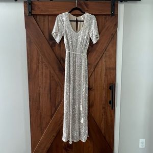 Maxi Sequin Dress - XS